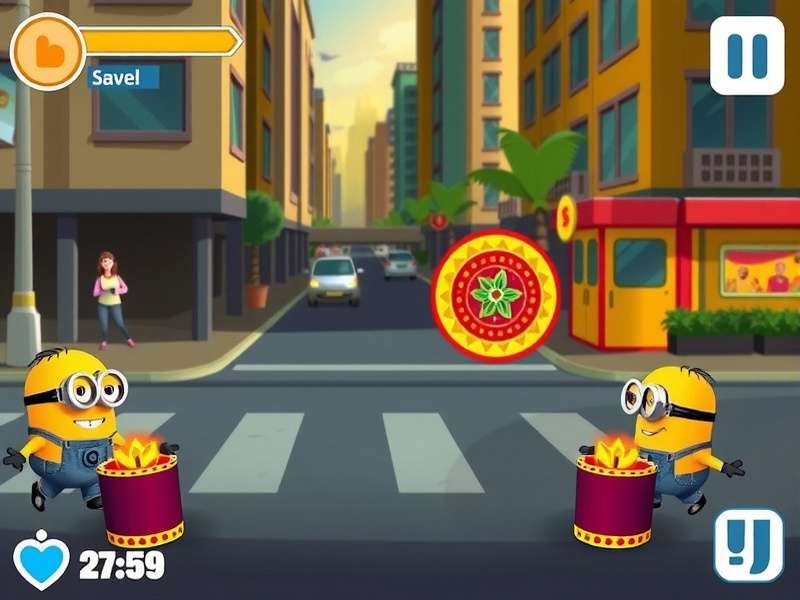 Minion Urban Rush character selection screen